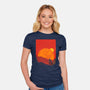 The Spice Hunter-Womens-Fitted-Tee-kharmazero