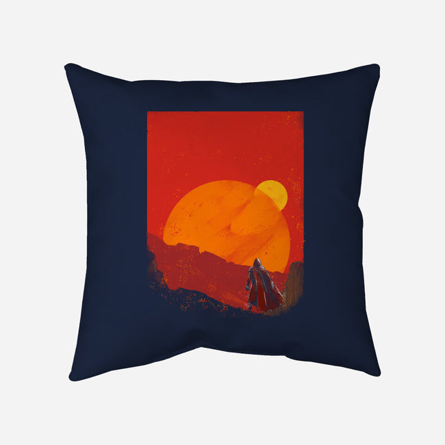 The Spice Hunter-None-Removable Cover-Throw Pillow-kharmazero