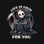 Life Is Grim-Unisex-Pullover-Sweatshirt-fanfreak1