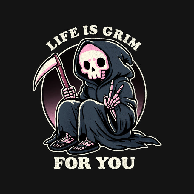 Life Is Grim-Youth-Pullover-Sweatshirt-fanfreak1