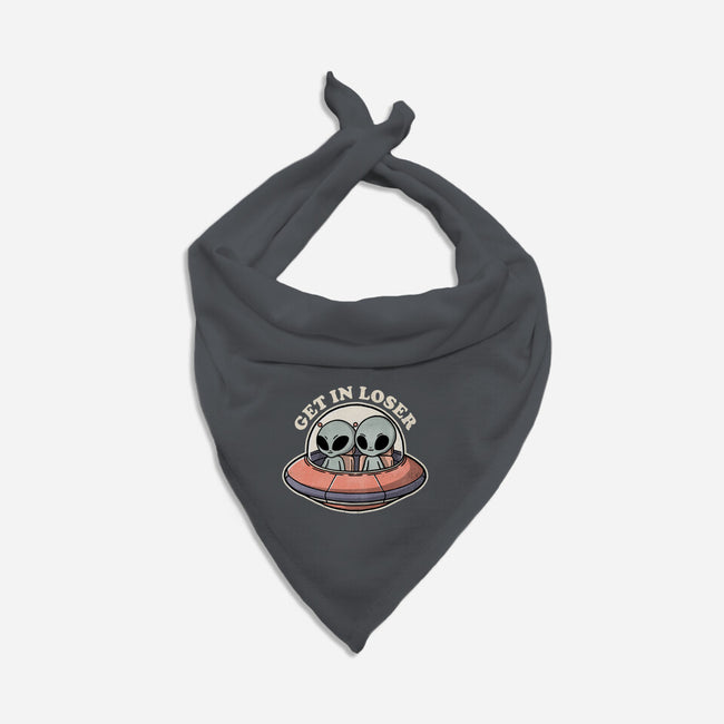 Get In Loser Aliens-Dog-Bandana-Pet Collar-fanfreak1