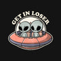 Get In Loser Aliens-Dog-Basic-Pet Tank-fanfreak1