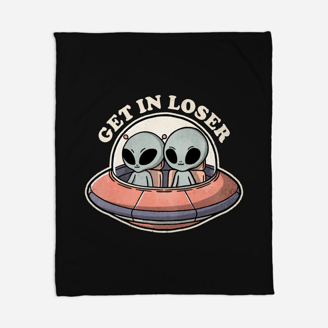 Get In Loser Aliens-None-Fleece-Blanket-fanfreak1