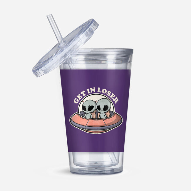 Get In Loser Aliens-None-Acrylic Tumbler-Drinkware-fanfreak1