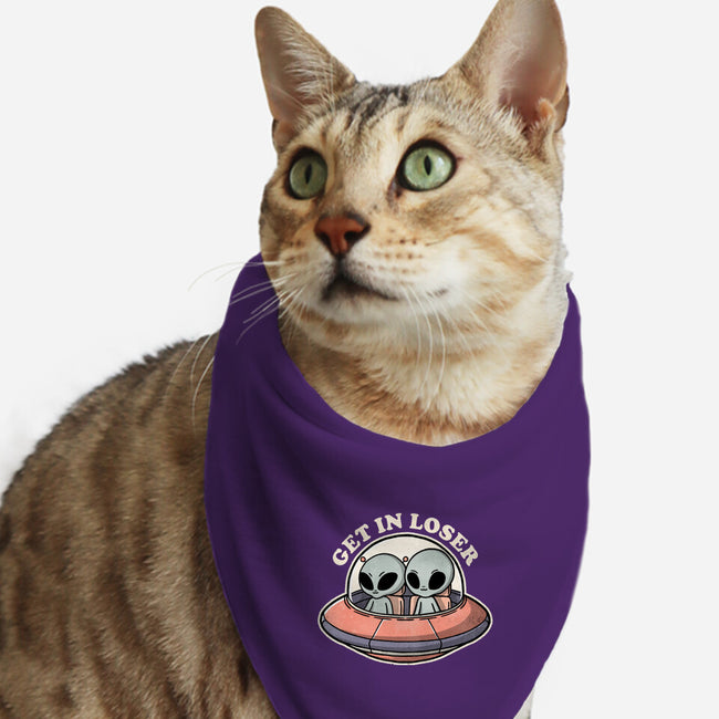 Get In Loser Aliens-Cat-Bandana-Pet Collar-fanfreak1