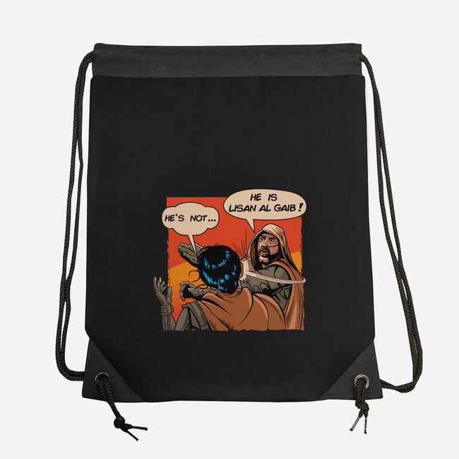 Lisan Al Gaib-None-Drawstring-Bag-daobiwan