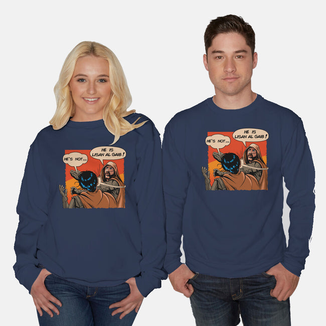 Lisan Al Gaib-Unisex-Crew Neck-Sweatshirt-daobiwan