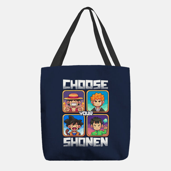 Choose Your Shonen-None-Basic Tote-Bag-2DFeer