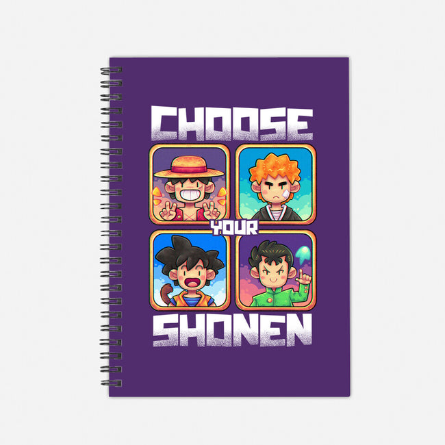 Choose Your Shonen-None-Dot Grid-Notebook-2DFeer