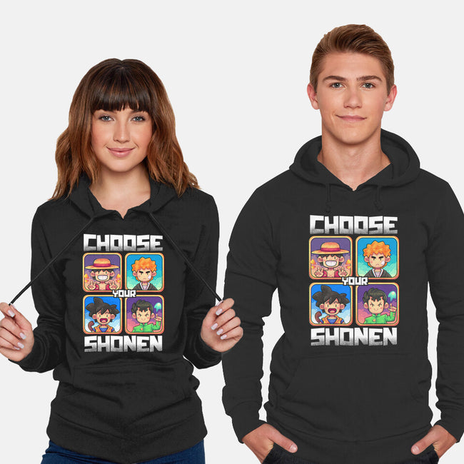 Choose Your Shonen-Unisex-Pullover-Sweatshirt-2DFeer