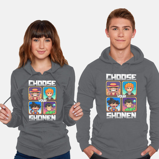 Choose Your Shonen-Unisex-Pullover-Sweatshirt-2DFeer