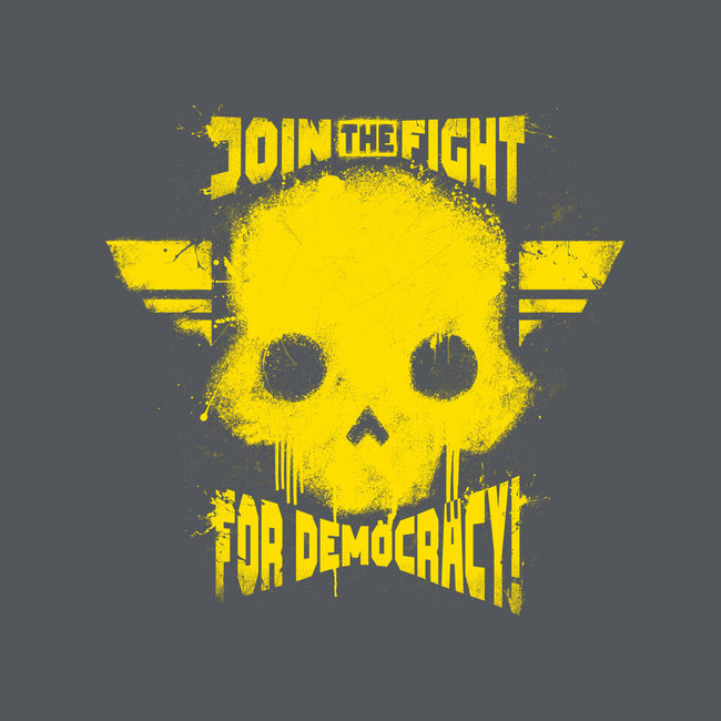 Join The Fight Democracy-None-Adjustable Tote-Bag-rocketman_art