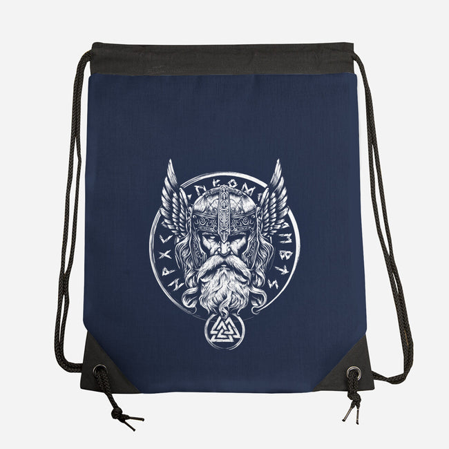 God Of War And Wisdom-None-Drawstring-Bag-DrMonekers