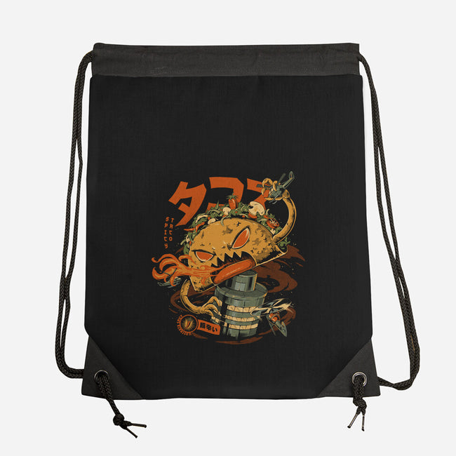 Spicy Taco Attack-None-Drawstring-Bag-ilustrata