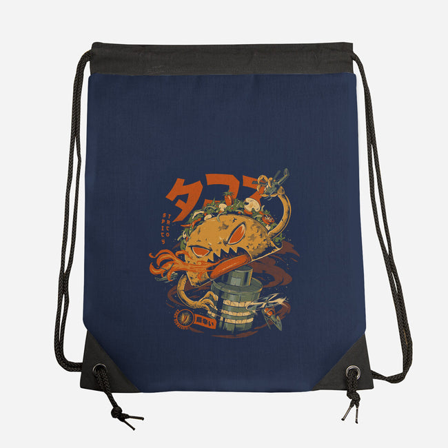 Spicy Taco Attack-None-Drawstring-Bag-ilustrata