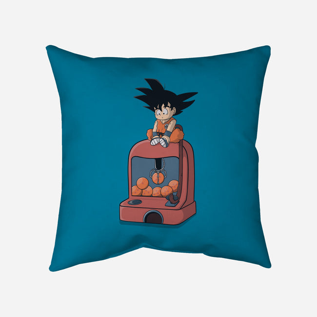 Saiyan Wish-None-Removable Cover w Insert-Throw Pillow-Claudia