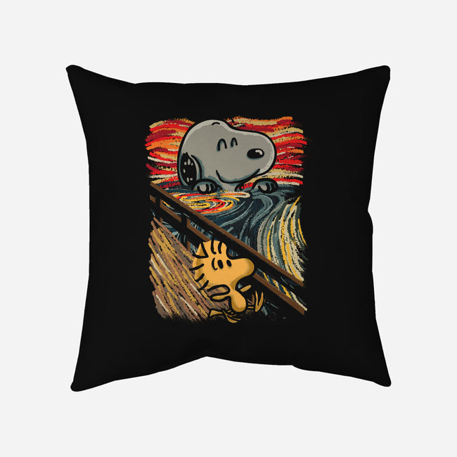 Peek A Boo-None-Removable Cover w Insert-Throw Pillow-Xentee