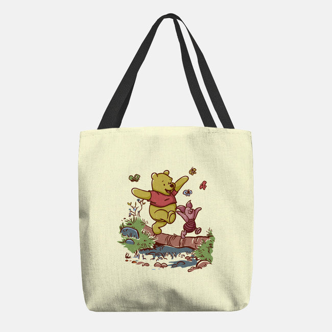 A Stroll In The Woods-None-Basic Tote-Bag-Xentee