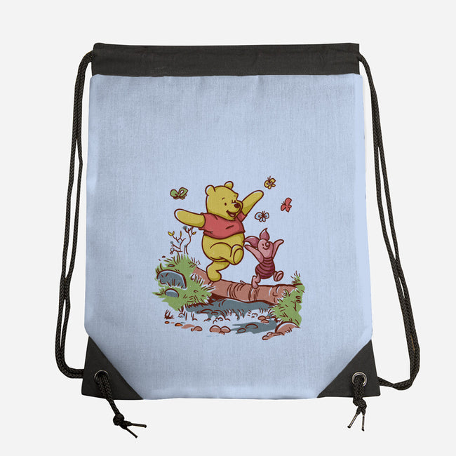 A Stroll In The Woods-None-Drawstring-Bag-Xentee