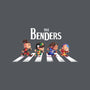 The Benders-None-Removable Cover w Insert-Throw Pillow-2DFeer