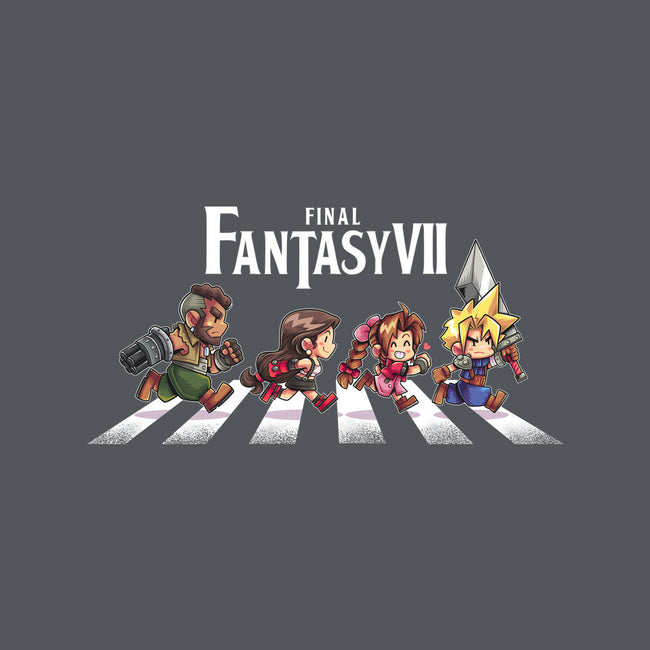 FFVII Road-Unisex-Crew Neck-Sweatshirt-2DFeer