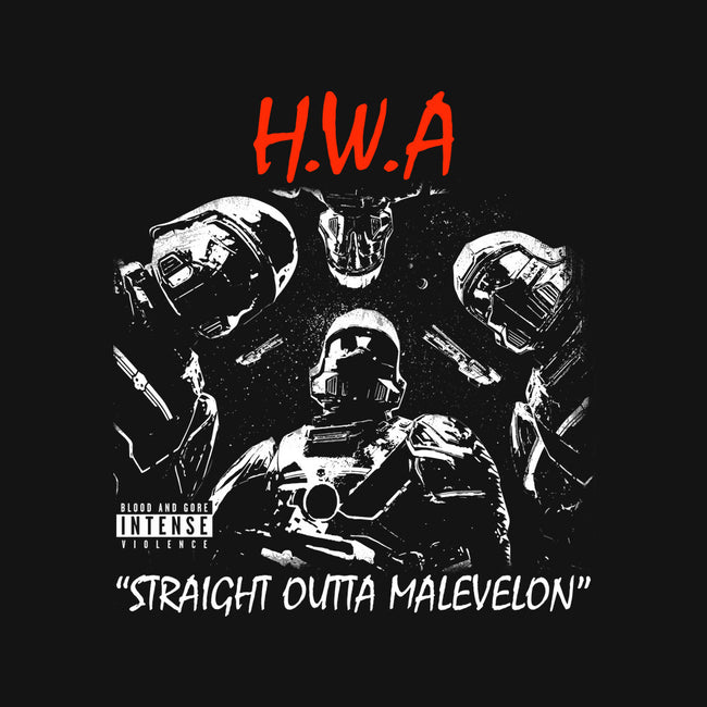 HWA Straight Outta Malevelon-Womens-Off Shoulder-Tee-rocketman_art