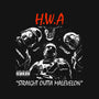 HWA Straight Outta Malevelon-Womens-Fitted-Tee-rocketman_art