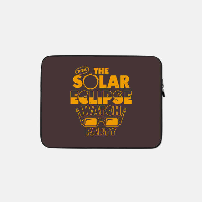The Total Solar Eclipse-None-Zippered-Laptop Sleeve-Boggs Nicolas