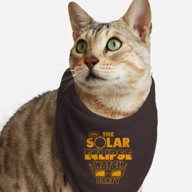 The Total Solar Eclipse-Cat-Bandana-Pet Collar-Boggs Nicolas