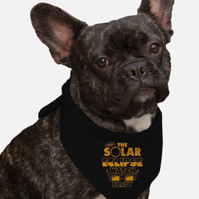 The Total Solar Eclipse-Dog-Bandana-Pet Collar-Boggs Nicolas