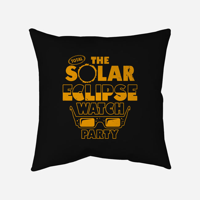 The Total Solar Eclipse-None-Non-Removable Cover w Insert-Throw Pillow-Boggs Nicolas