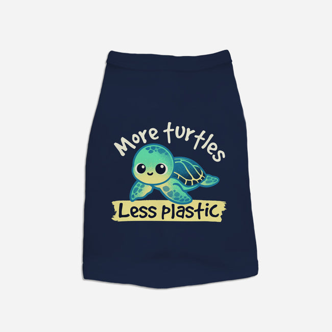 More Turtles Less Plastic-Dog-Basic-Pet Tank-NemiMakeit