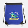 More Turtles Less Plastic-None-Drawstring-Bag-NemiMakeit