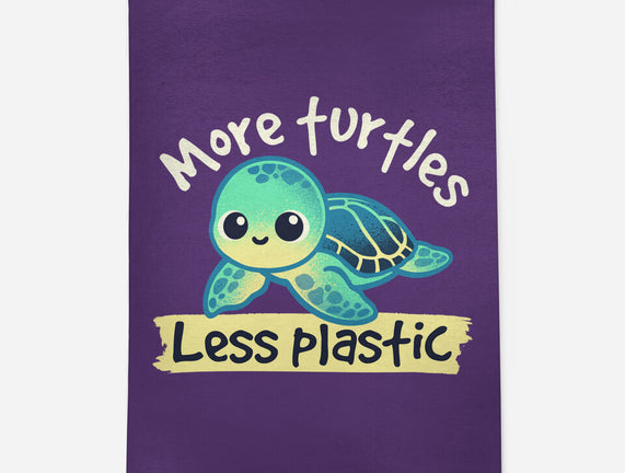 More Turtles Less Plastic