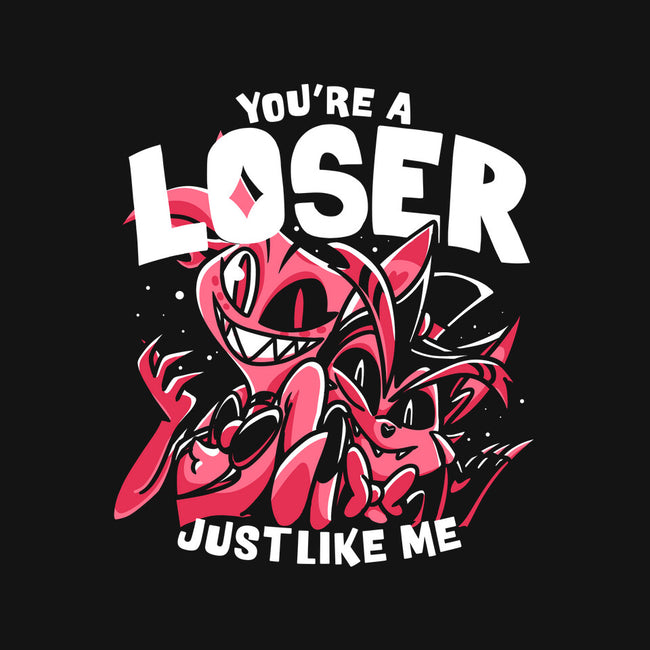 Loser Baby-Womens-V-Neck-Tee-estudiofitas