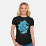 Dragon Song Magic-Womens-Fitted-Tee-tobefonseca