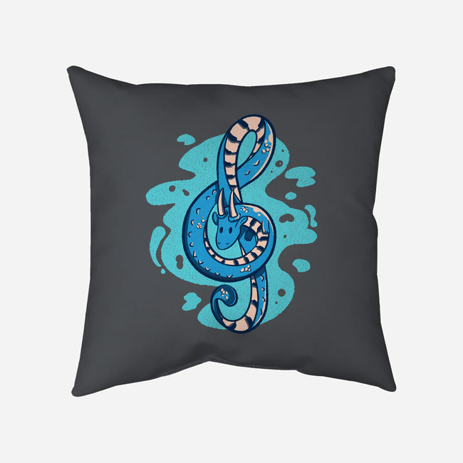 Dragon Song Magic-None-Removable Cover-Throw Pillow-tobefonseca