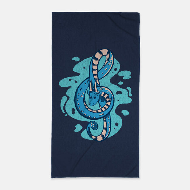 Dragon Song Magic-None-Beach-Towel-tobefonseca