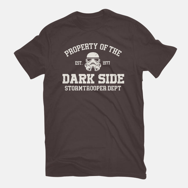 Property Of Dark Side-Womens-Basic-Tee-Melonseta