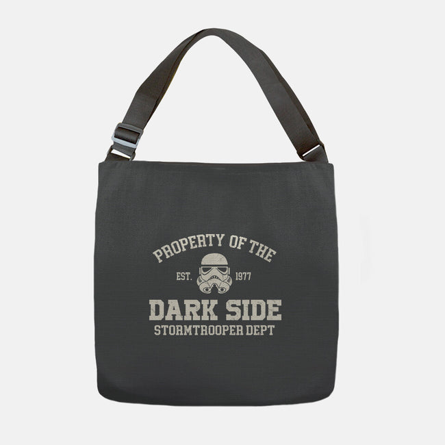 Property Of Dark Side-None-Adjustable Tote-Bag-Melonseta