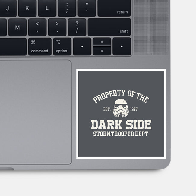 Property Of Dark Side-None-Glossy-Sticker-Melonseta