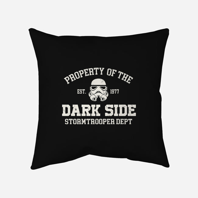 Property Of Dark Side-None-Removable Cover w Insert-Throw Pillow-Melonseta