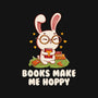 Books Make Me Hoppy-Womens-Fitted-Tee-tobefonseca