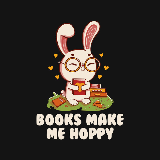 Books Make Me Hoppy-Unisex-Basic-Tank-tobefonseca