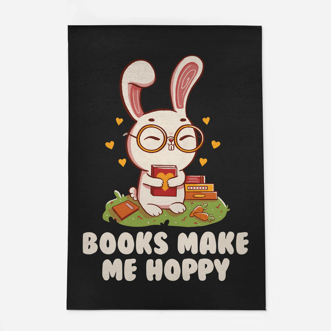 Books Make Me Hoppy-None-Outdoor-Rug-tobefonseca