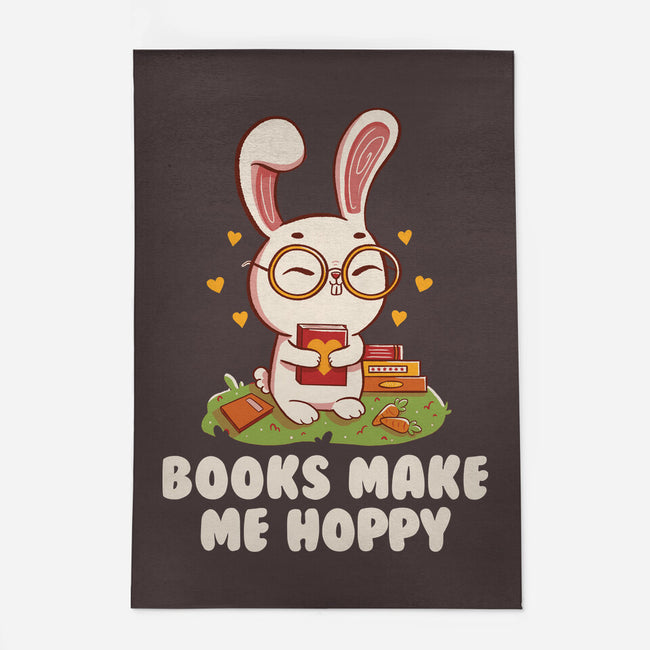 Books Make Me Hoppy-None-Outdoor-Rug-tobefonseca