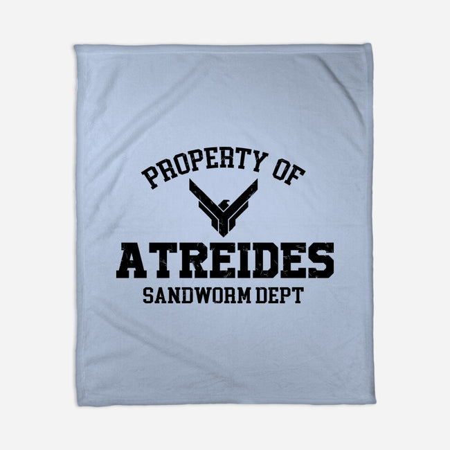 Property Of Atreides-None-Fleece-Blanket-Melonseta