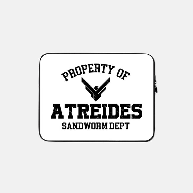 Property Of Atreides-None-Zippered-Laptop Sleeve-Melonseta