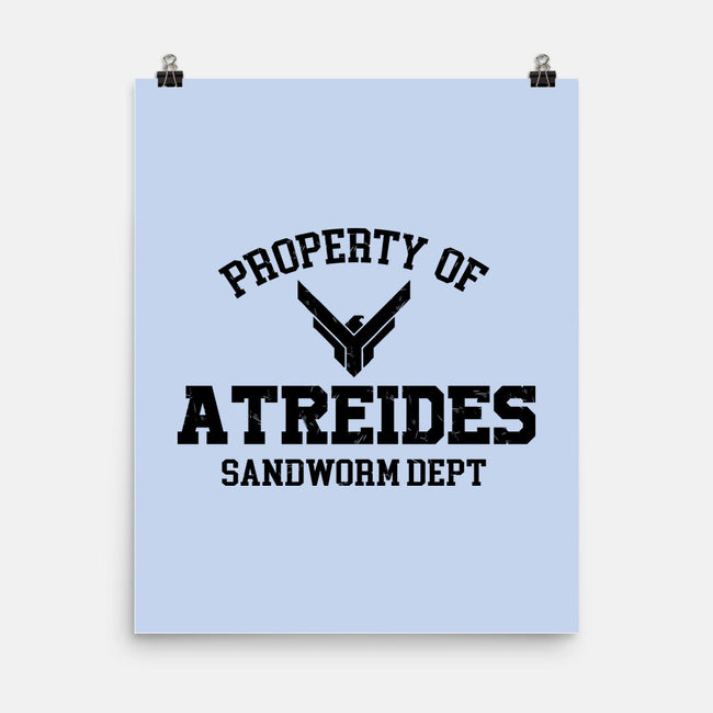 Property Of Atreides-None-Matte-Poster-Melonseta