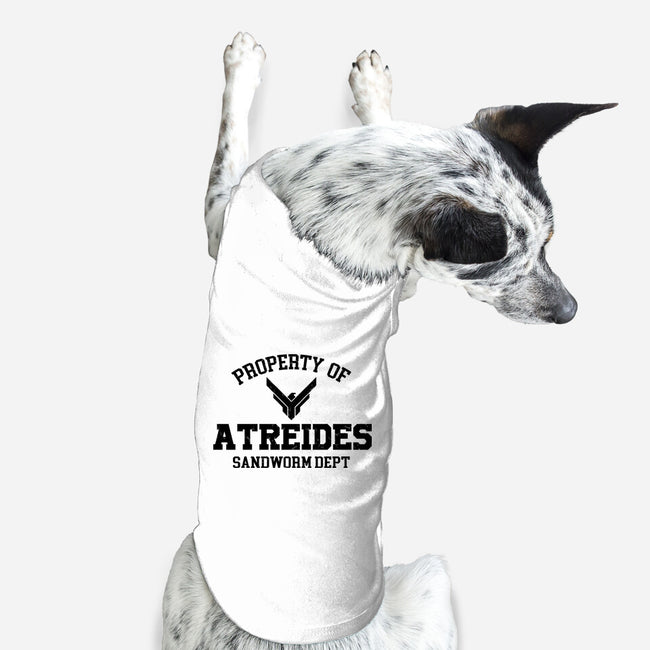 Property Of Atreides-Dog-Basic-Pet Tank-Melonseta